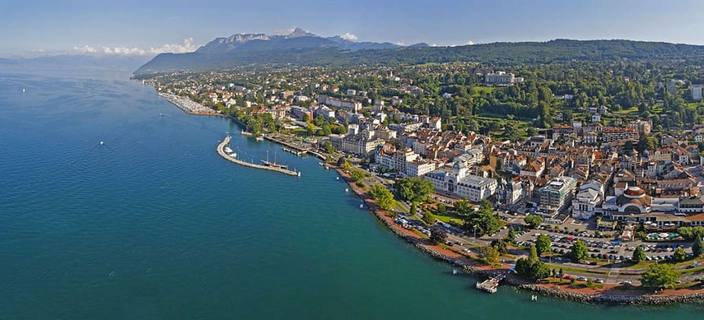 Évian-les-Bains shore