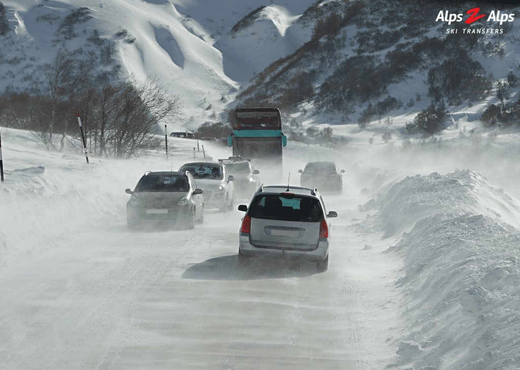 Driving in the Alps