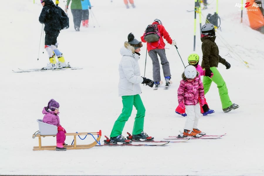 Alps2Alps-skiing with kids