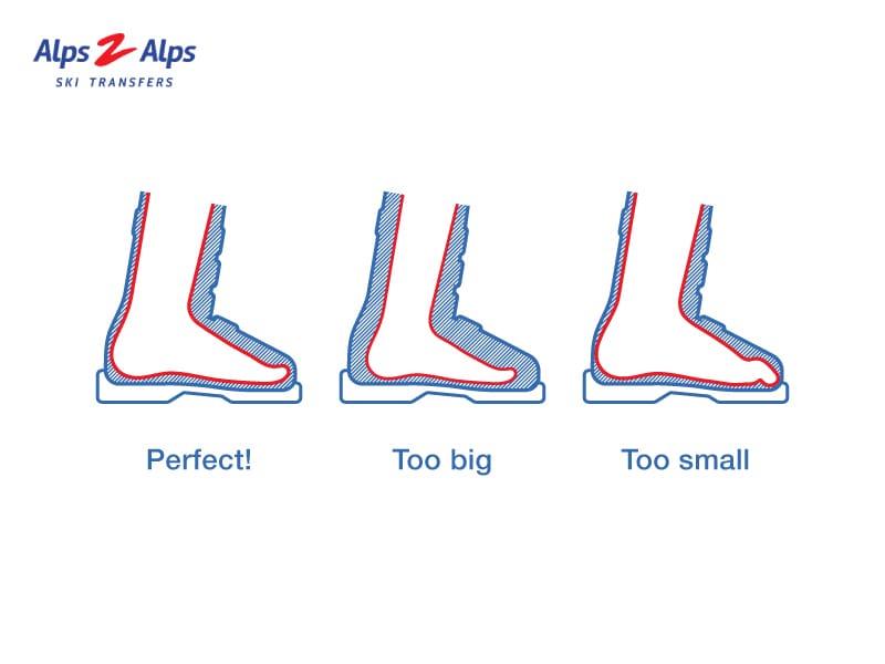 ski boots size guide